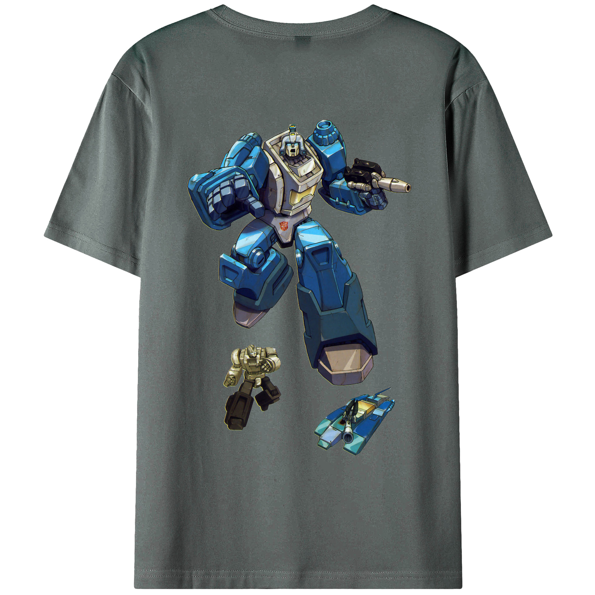 （画像用）  綿100％ メンズ半袖Tシャツ（バックプリント） 通気性